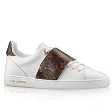 Louis Vuitton Frontrow Sneaker In Leather And Monogram