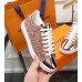 Louis Vuitton Gold Glitter Frontrow Sneaker