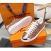 Louis Vuitton Gold Glitter Frontrow Sneaker