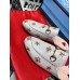 Gucci White Princetown Slippers Embroidered Bees And Stars