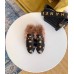 Gucci Princetown Wool Slippers Embroidered Bees And Stars