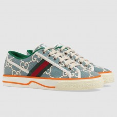 Gucci Women's Tennis 1977 Sneakers In Light Blue Cotton