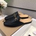 Gucci Princetown Slippers In Black Leather