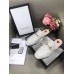 Gucci Princetown Slippers In White GG Lame