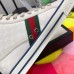 Gucci Women's Tennis 1977 High Top Sneakers In White GG Fabric