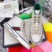 Gucci Women's Tennis 1977 High Top Sneakers In White GG Fabric