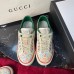 Gucci Women's Tennis 1977 Liberty London Sneakers Green