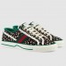 Gucci Women's Tennis 1977 Liberty London Sneakers Black