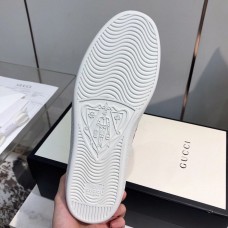 Gucci Women's White Ace Sneaker With Interlocking G