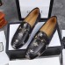 Gucci Jordaan Embroidered Loafers In Black Leather