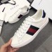 Gucci White Leather Women Ace Low-top Sneaker