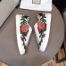 Gucci White Women Ace Embroidered Floral Sneaker