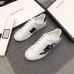 Gucci White Women Ace Embroidered Kingsnake Sneaker