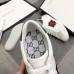 Gucci White Women Ace Sneaker With Bees and Stars