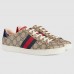 Gucci Women Ace GG Supreme Canvas Sneaker