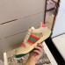 Gucci Women's Beige Screener GG Sneakers