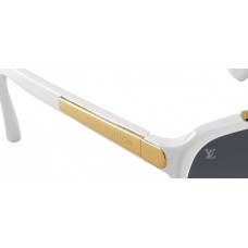 Louis Vuitton White Evidence Sunglasses Z0351W