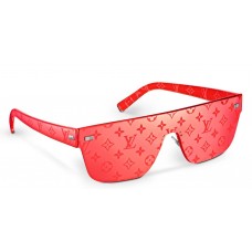 Louis Vuitton Red City Mask Monogram Sunglasses Z0992U