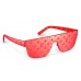 Louis Vuitton Red City Mask Monogram Sunglasses Z0992U