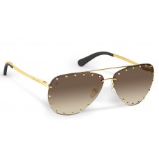 Louis Vuitton Brown The Party Sunglasses Z0914U