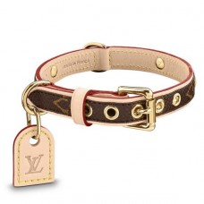 Louis Vuitton Baxter Dog Collar PM M58072