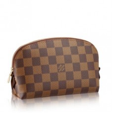 Louis Vuitton Cosmetic Pouch Damier Ebene N47516