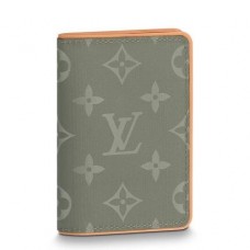 Louis Vuitton Pocket Organizer Monogram Titanium M63233