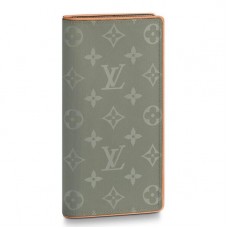 Louis Vuitton Brazza Wallet Monogram Titanium M63236