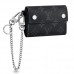 Louis Vuitton Rivets Chain Wallet Monogram Eclipse M63510