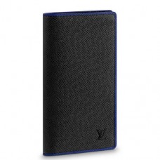 Louis Vuitton Brazza Wallet Taiga Leather M30558