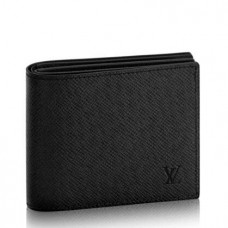 Louis Vuitton Amerigo Wallet Taiga Leather M62045