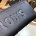 Louis Vuitton Brazza Wallet Dark Infinity Leather M63256