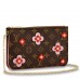 Louis Vuitton Pochette Double Zip Blooming Flowers M63905