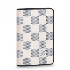 Louis Vuitton Pocket Organizer Damier Coastline N63505