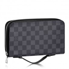 Louis Vuitton Zippy XL Wallet Damier Graphite N41503