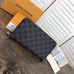 Louis Vuitton Zippy Organiser Wallet Damier Graphite N63077