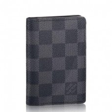 Louis Vuitton Pocket Organiser Damier Graphite N63143