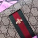 Gucci Zip Around Wallet In Web Bee GG Supreme