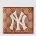 Gucci Original GG Bi-fold Wallet With New York Yankees Patch