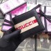 Gucci Black Stripe Leather Bi-fold Wallet