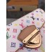 Louis Vuitton White Eugenie Wallet Monogram Multicolore M93736