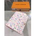 Louis Vuitton White Sarah Wallet Monogram Multicolore M93744