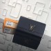 Louis Vuitton Black Capucines Wallet Taurillon M61248