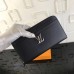 Louis Vuitton Black Zippy LockMe Wallet M62622