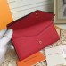 Louis Vuitton Red Double V Wallet M64317