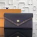 Louis Vuitton Black Double V Wallet M64319