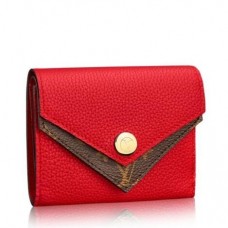 Louis Vuitton Red Double V Compact Wallet M64419