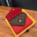 Louis Vuitton Red Double V Compact Wallet M64419