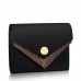 Louis Vuitton Black Double V Compact Wallet M64420