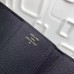 Louis Vuitton Black Double V Compact Wallet M64420